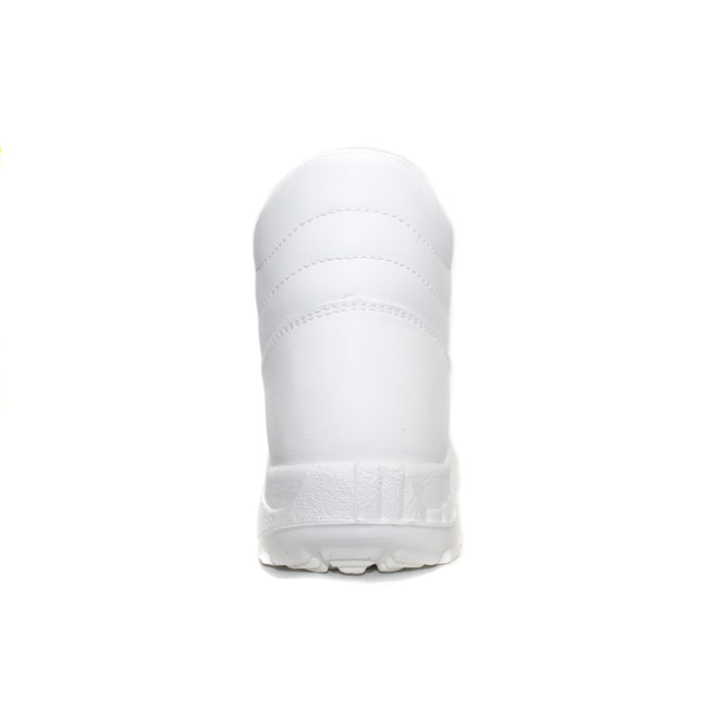 Ботинки из иск. кожи рабочие с термопластичным подноском цвет белый