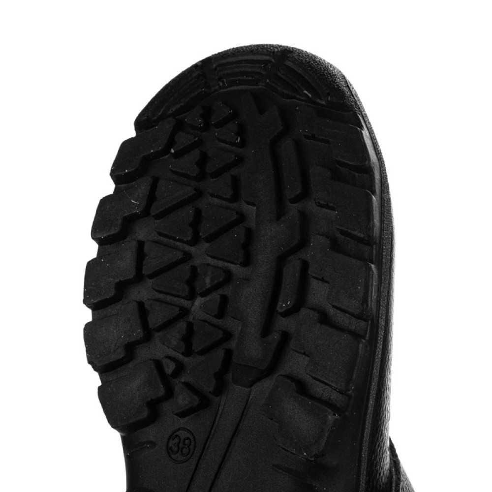 Полуботинки из иск. кожи типа Сабо с термопластичным подноском цвет чёрный