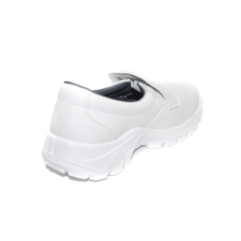 Полуботинки рабочие из нат. кожи с термопластичным подноском цвет белый