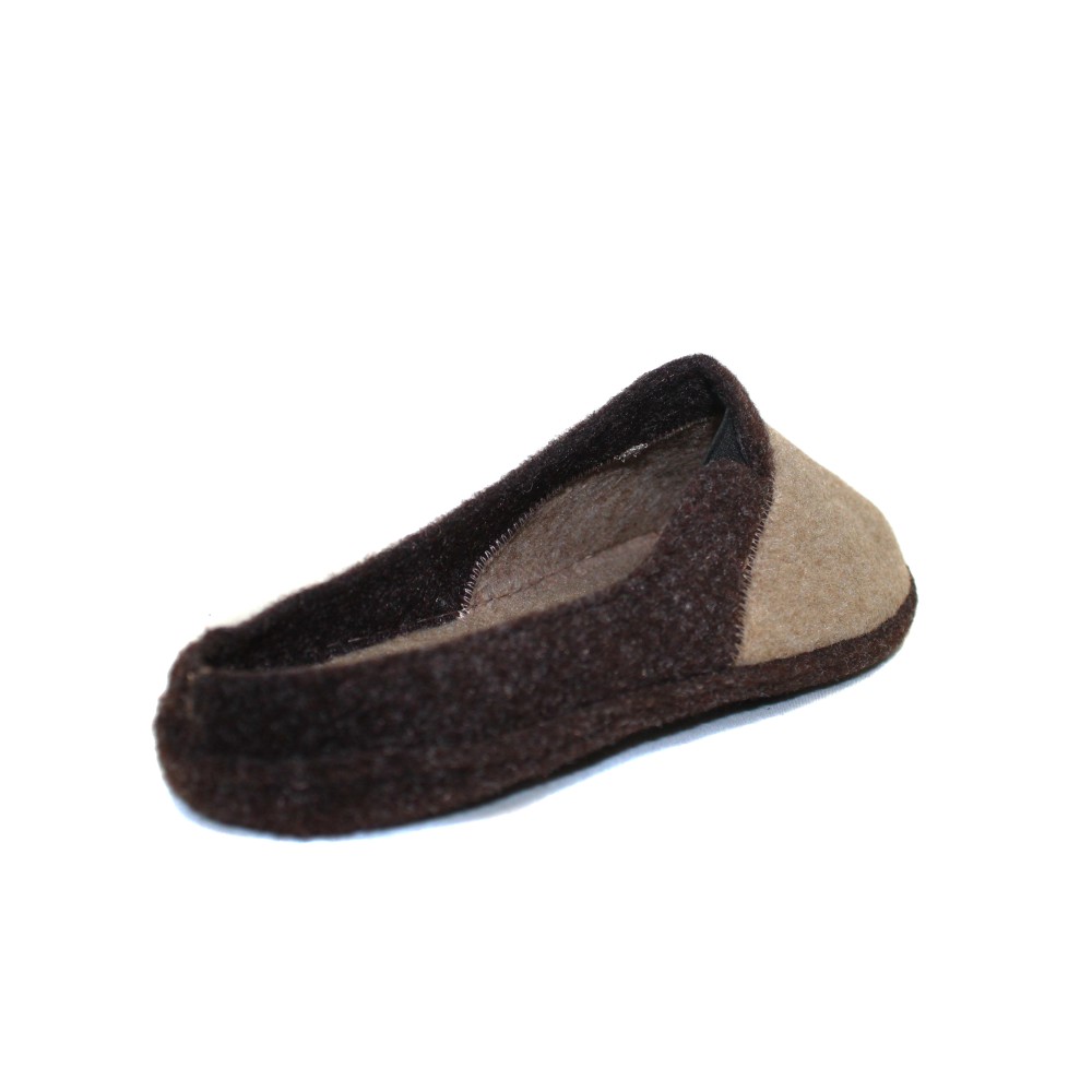 Тапки мужские войлочные цвет бежевый