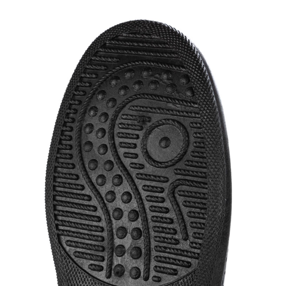 Сабо мужские из натуральной кожи с ремешком и подпятником цвет тёмно-синий