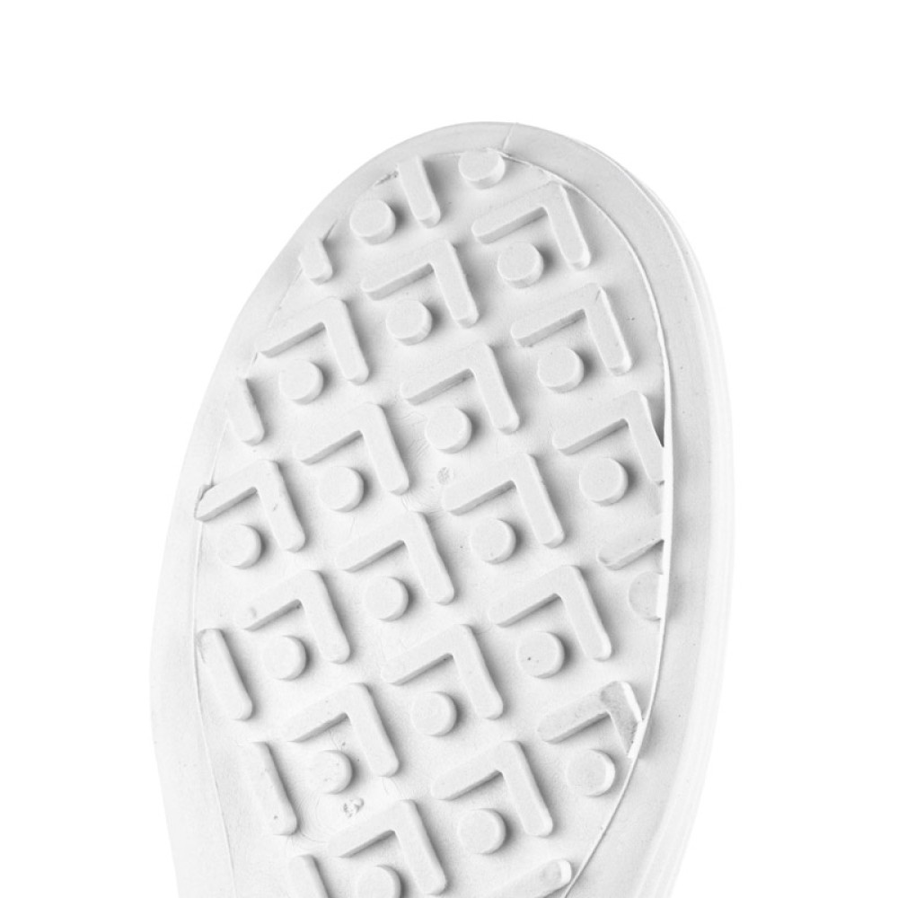 Сандалии сабо женские из натуральной кожи с натуральной стелькой цвет белый