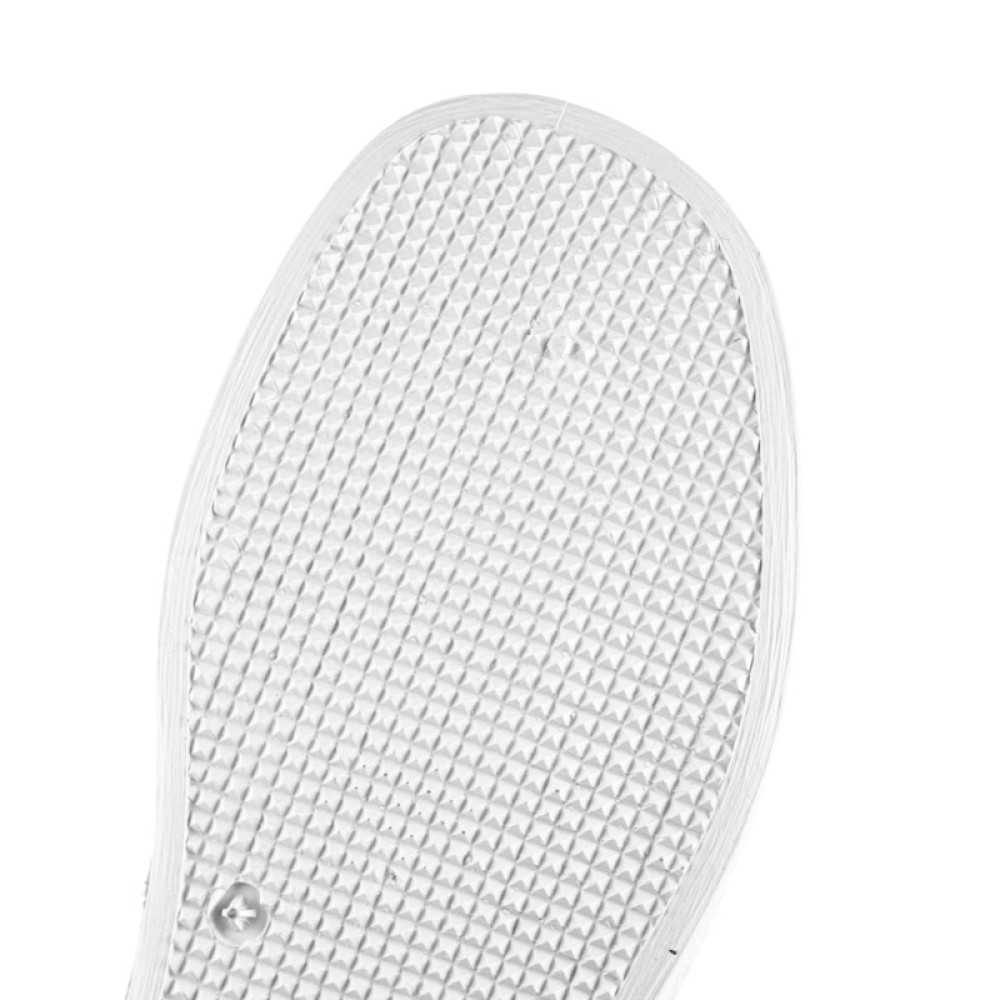 Сабо женские из натуральной кожи с фиксатором ремешка и натуральной стелькой цвет зелёный