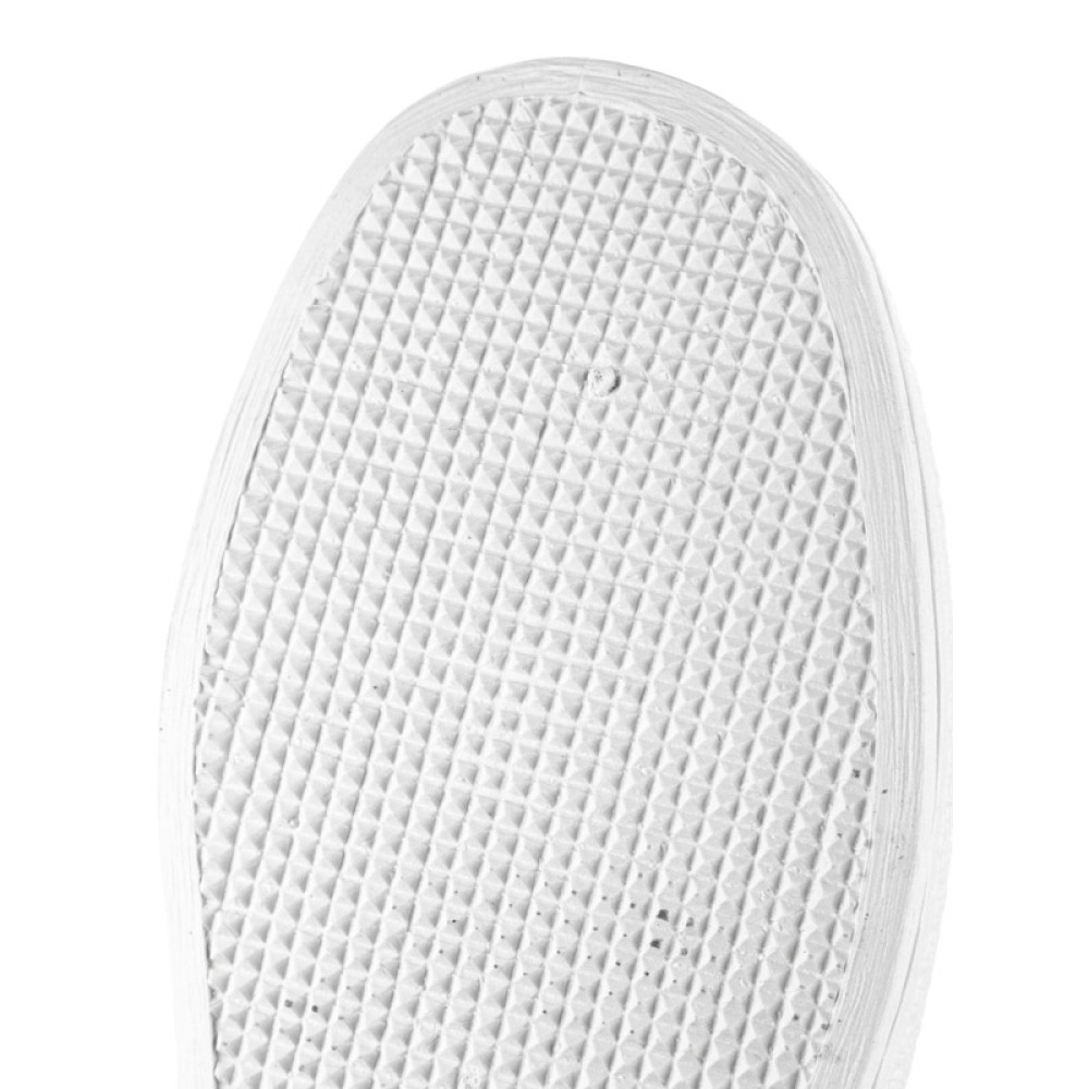 Сандалии сабо женские из натуральной кожи с натуральной стелькой на ровной подошве цвет белый