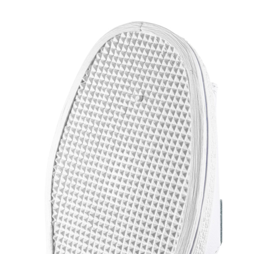 Сабо женские из натуральной кожи с открытым носом и натуральной стелькой цвет белый с розовым лепестком