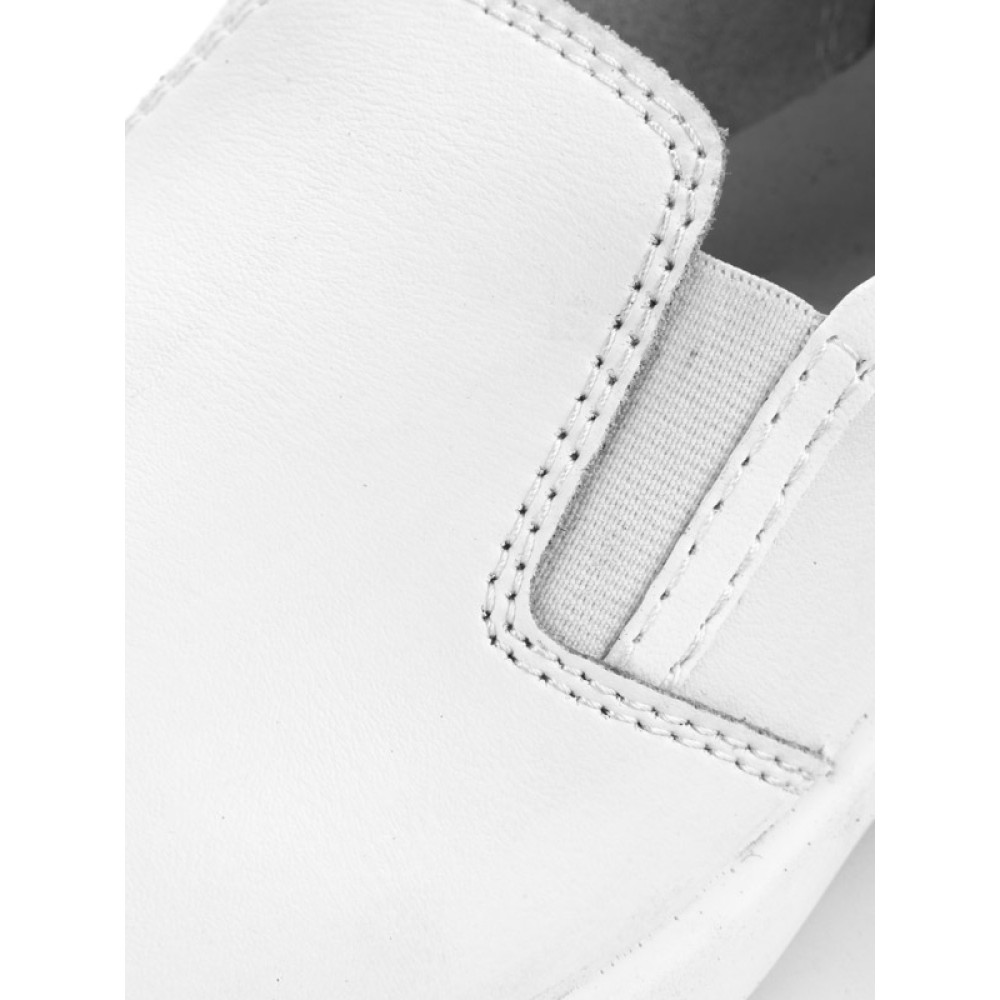 Туфли женские из натуральной кожи бесподкладочные цвет белый