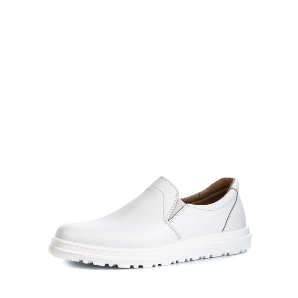 Туфли мужские из натуральной кожи с натуральной подкладкой цвет белый