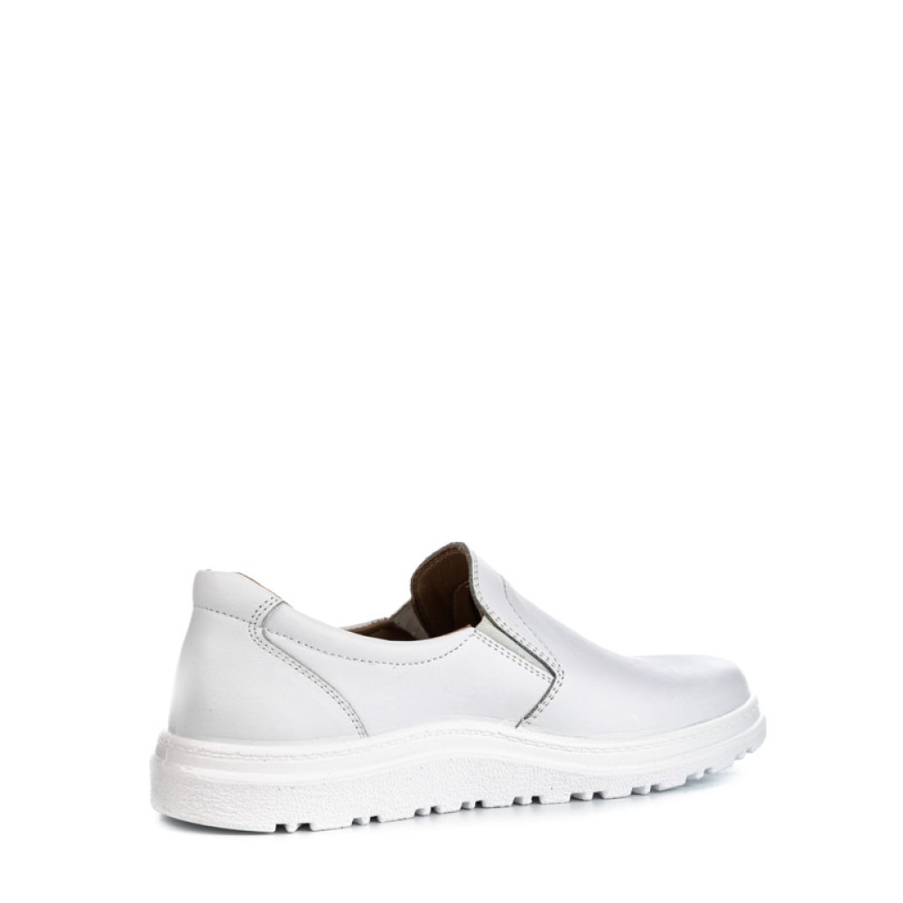 Туфли мужские из натуральной кожи с натуральной подкладкой цвет белый