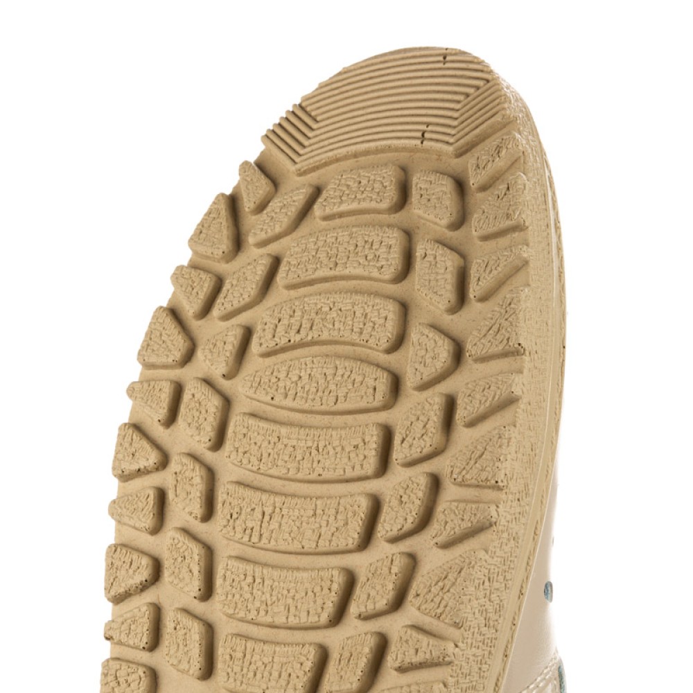 Туфли мужские из натуральной кожи с перфорацией и натуральной подкладкой цвет бежевый