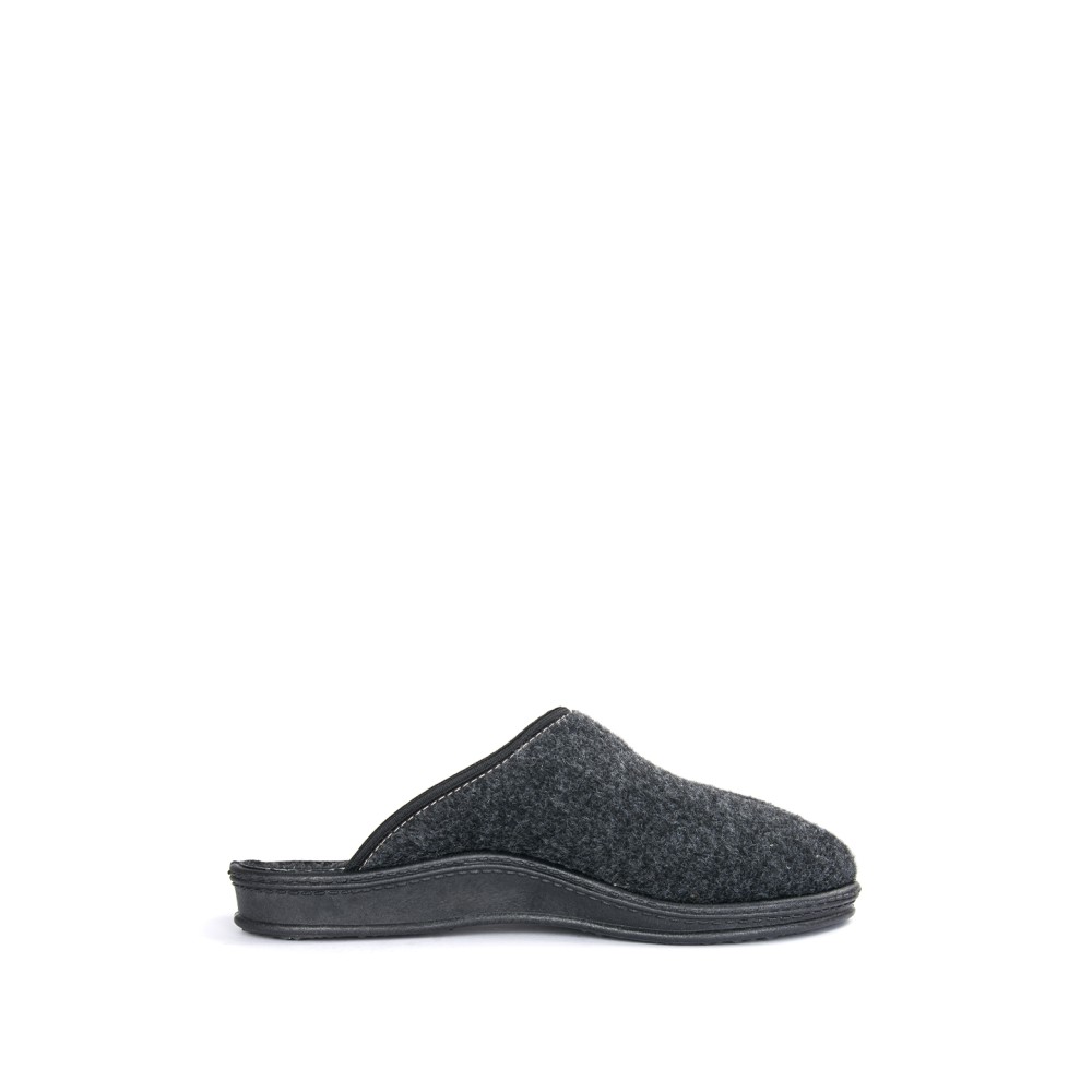 Тапки мужские из сукна цвет чёрный