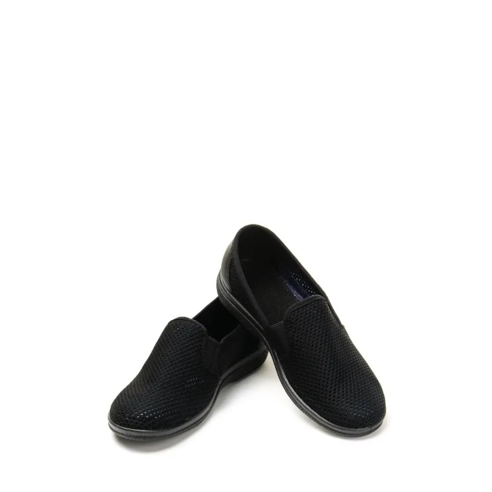Туфли мужские из текстиля с натуральной подкладкой цвет чёрный