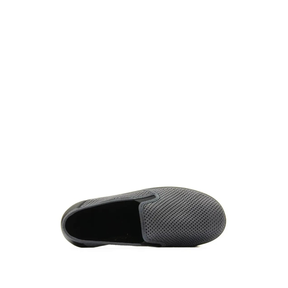 Туфли мужские из текстиля с натуральной подкладкой цвет серый