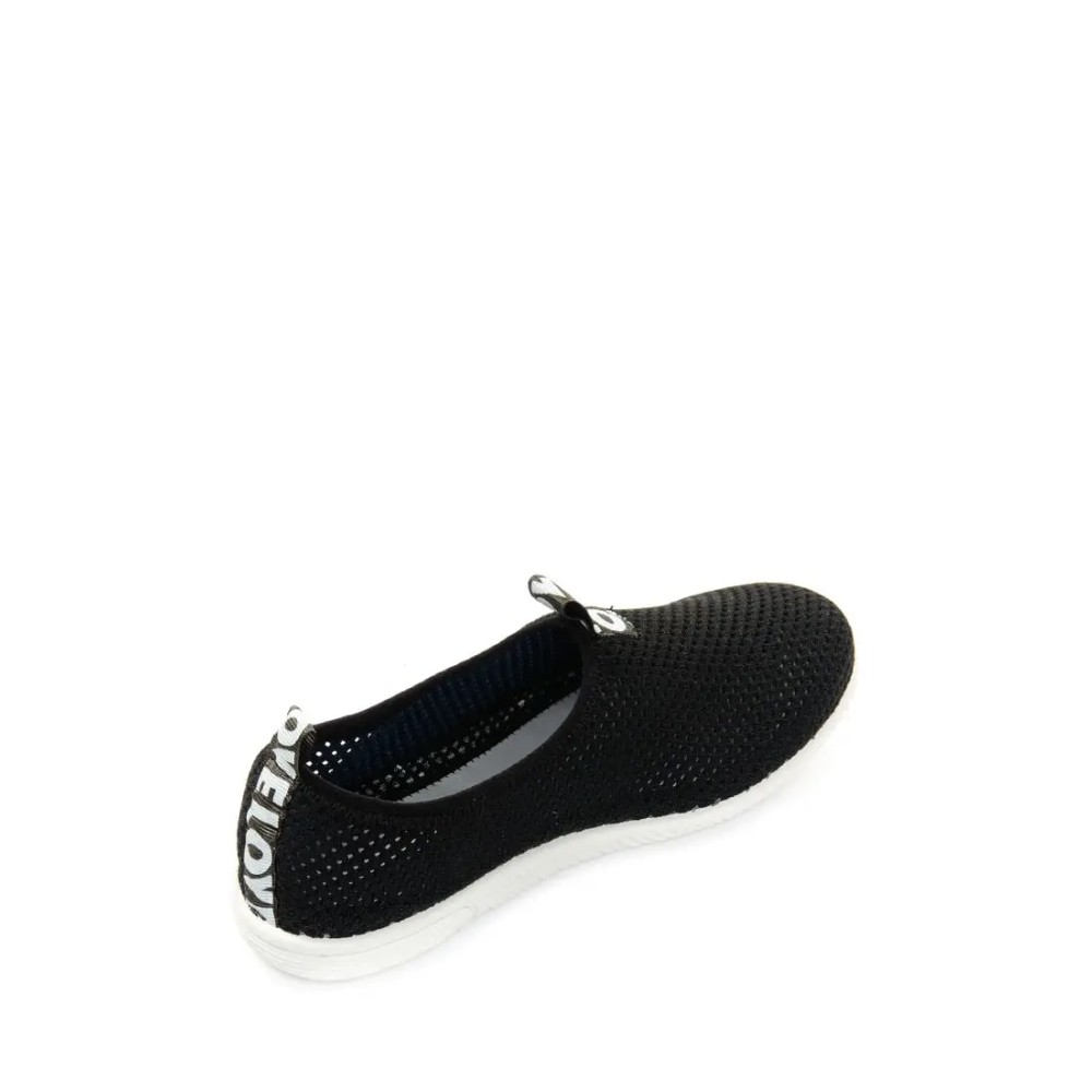 Кроссовки женские из текстиля с натуральной подкладкой цвет чёрный