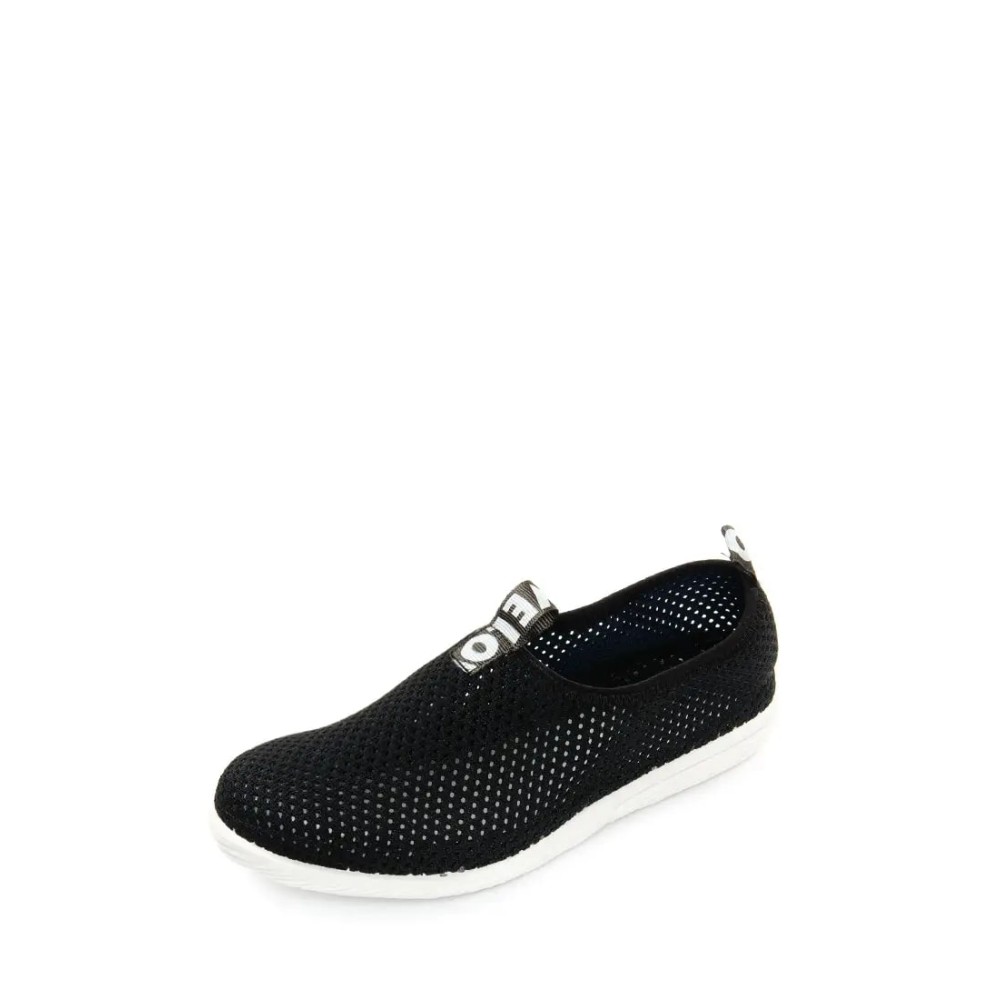 Кроссовки женские из текстиля с натуральной подкладкой цвет чёрный