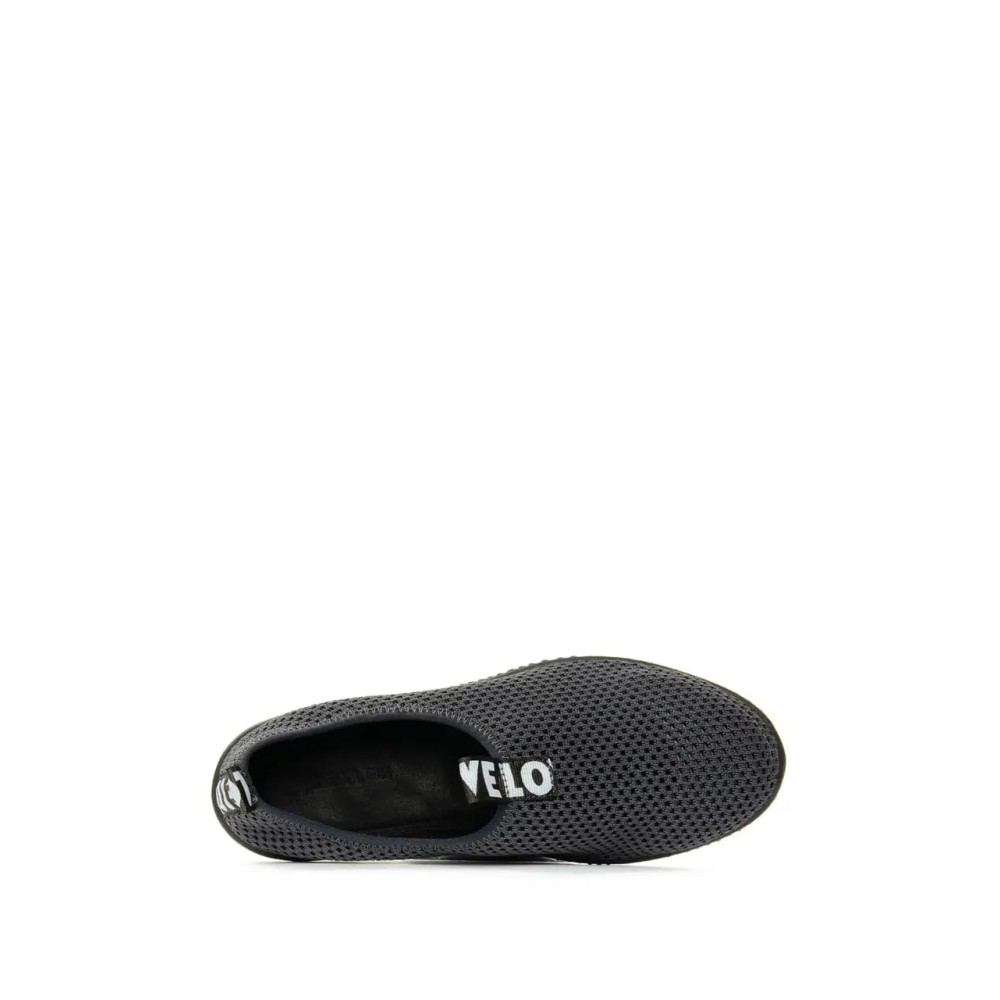 Кроссовки женские из текстиля с натуральной подкладкой цвет тёмно-серый