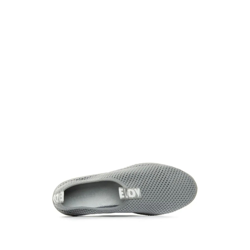 Кроссовки женские из текстиля с натуральной подкладкой цвет светло-серый