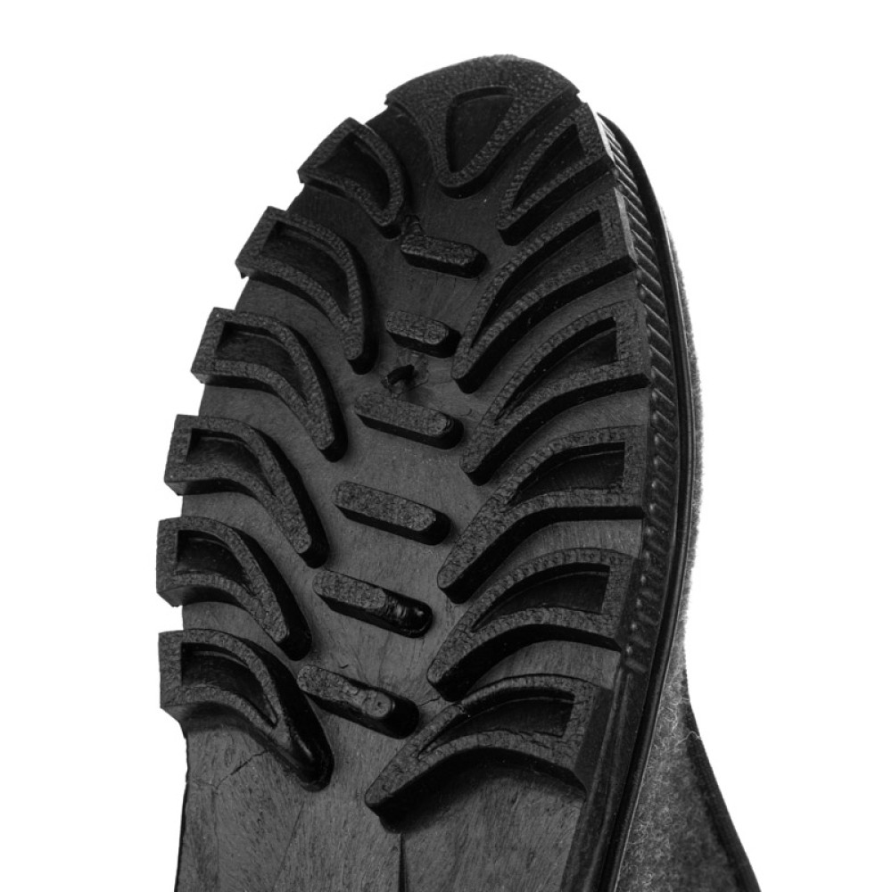 Ботинки-бурки женские из сукна на молнии цвет чёрный