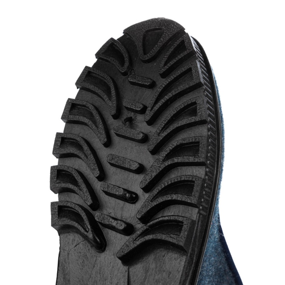 Сапоги-бурки женские из сукна на молнии цвет синий